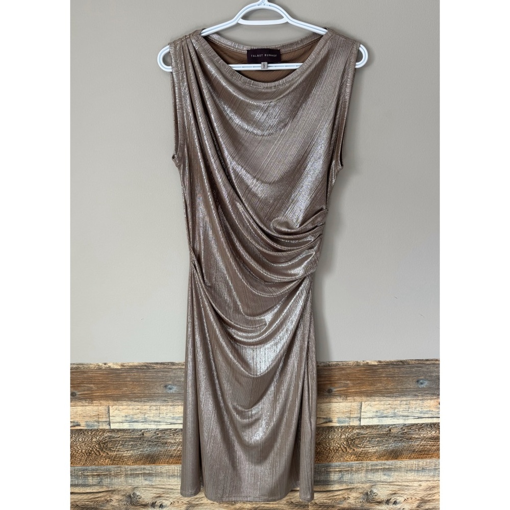 Elegant Metallic Dress